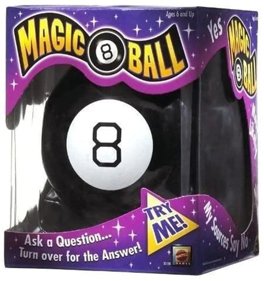 Mattel 30188 Magic 8 Ball Fortune Telling Teller Original Game - - game