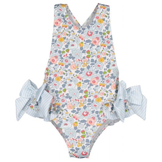 Charming Toddler Swimsuit - Blue one-piece swimsuit 100CM - baby swimsuit