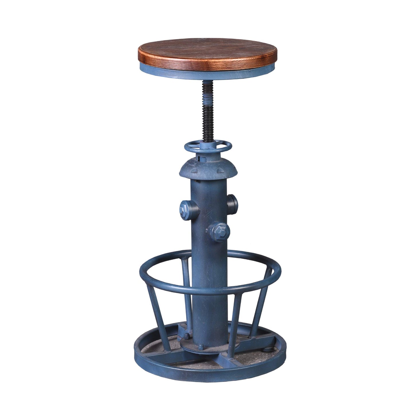 Vintage Charm Adjustable Bar Stool - - bar stool