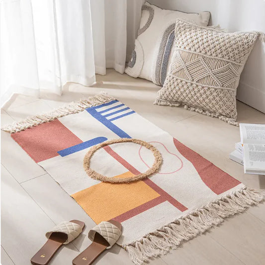 Contemporary Minimalist Area Rug - Kia Day Design