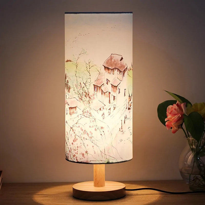 Chinese Style Bedside table Lamp Kia Day Design