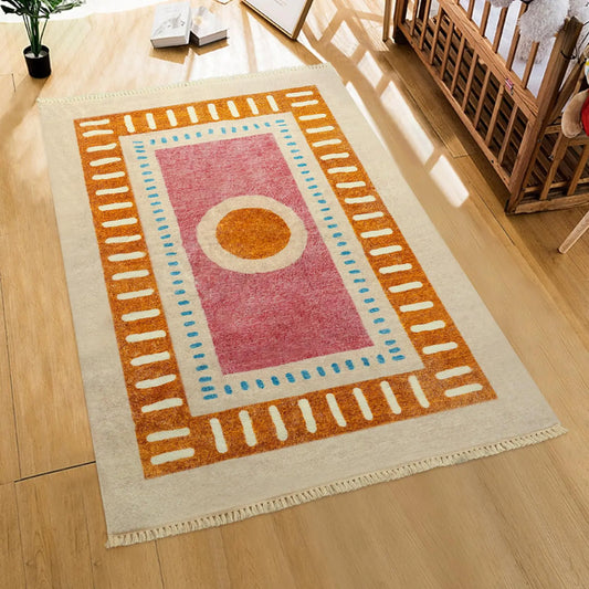 Washable Soft Non-Slip Colorful Rug - Kia Day Design