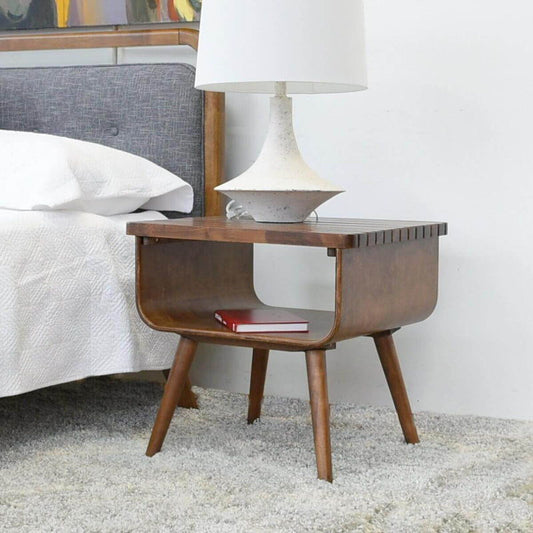 Alice - Mid-Century Modern Table - Dark Brown End Tables - Coffee Tables