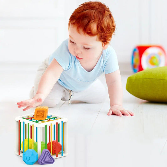 Baby Blocks Shape Sorter Toy Kia Day Design