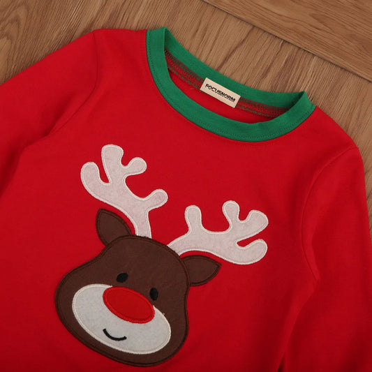 Reindeer T-Shirt and Pants Set - Kia Day Design