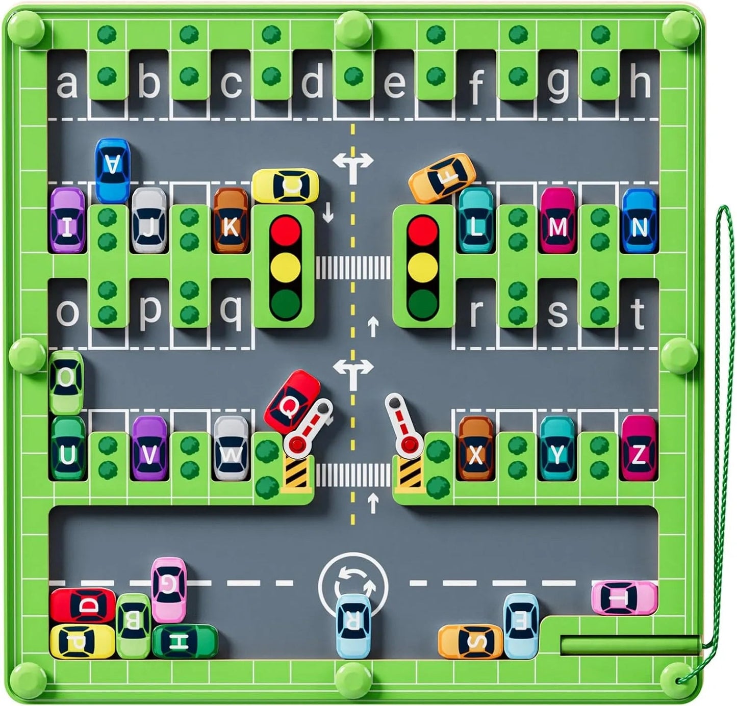 Montessori Vehicle Maze Board Kia Day Design