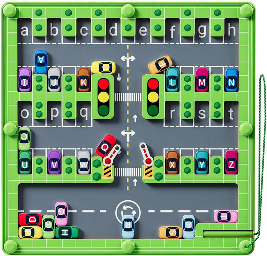 Montessori Vehicle Maze Board Kia Day Design