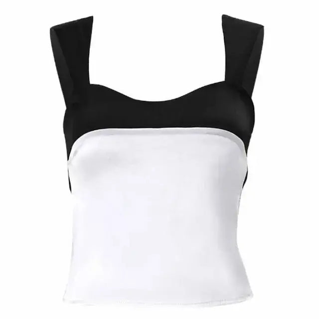 Women Satin Clothes Camisole Crop Tops Summer Kia Day Design