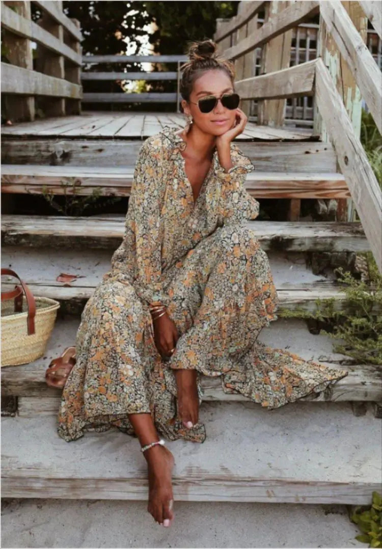Spring Oversized Dress - Kia Day Design