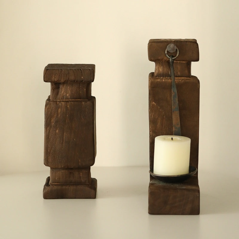 Handmade Candlestick Vintage Furnishings Ornaments - - Candlestick
