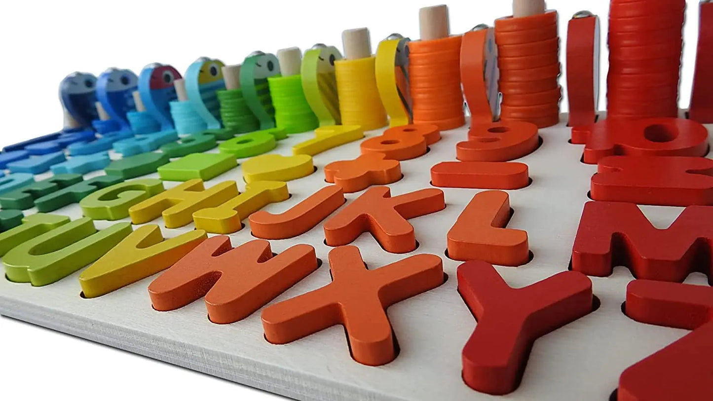 Montessori Educational Wooden Puzzle Kia Day Design