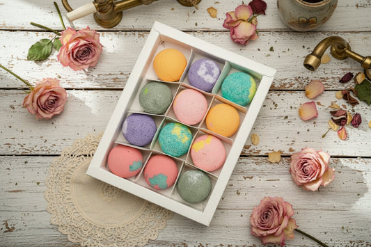 Organic Bath Bomb Set - - bath bombs