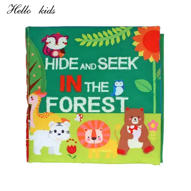 3D Soft Baby Cloth Books 12