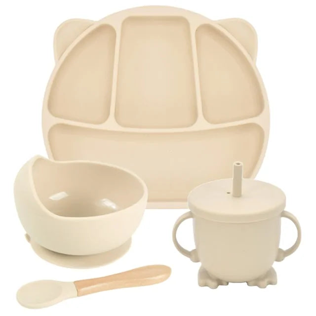Silicone Baby Feeding Spoon Set Kia Day Design