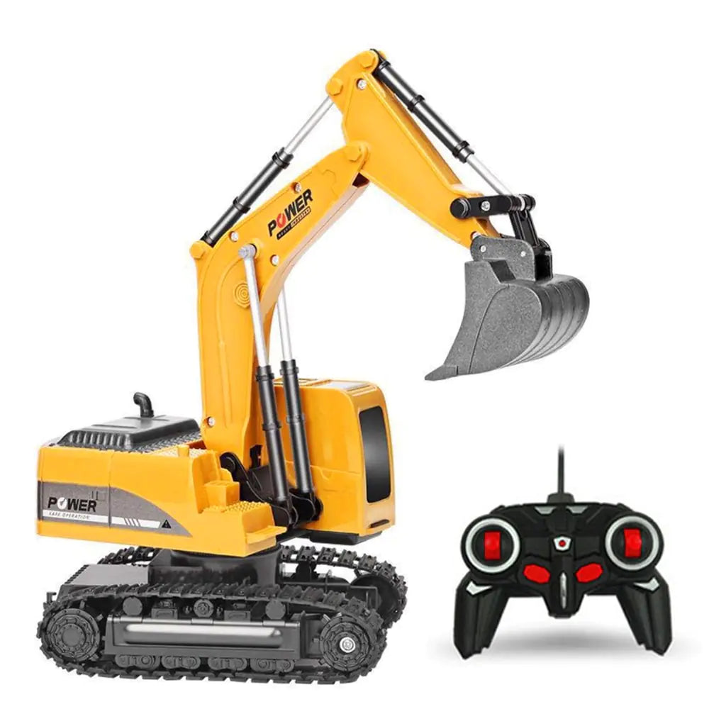 RC Excavator Toy Car Kia Day Design