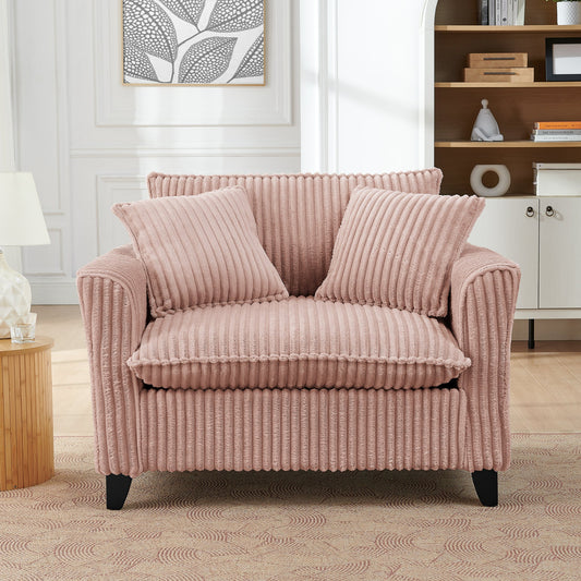 Pink Lazy Sofa Chair Single-Person Sofa Chair - - chair