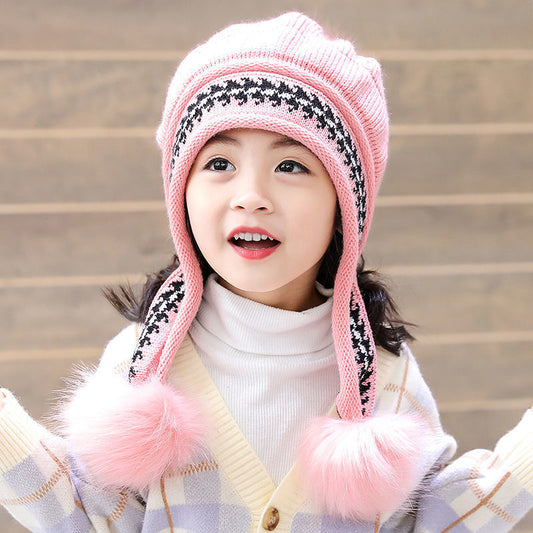 Chic Family Fleece Caps - Pink - hat