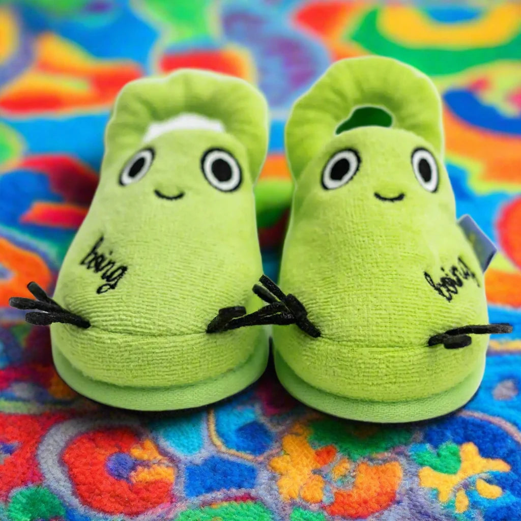 Milk&Moo Cacha Frog Toddler Slippers Kia Day Design