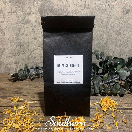 Dried Calendula Petals – 2 Cups - - tea