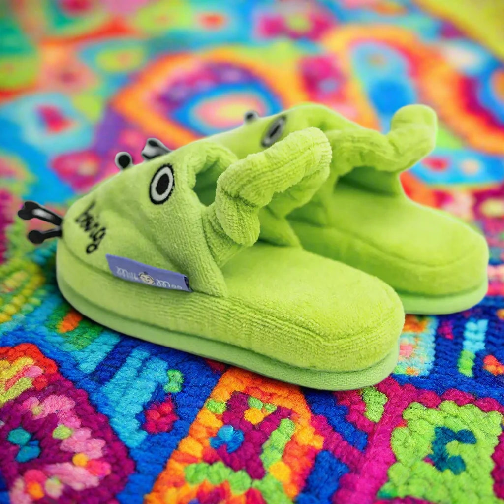 Milk&Moo Cacha Frog Toddler Slippers Kia Day Design