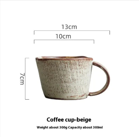 Handcrafted Japanese Pottery Clay Coffee Set - Kia Day Design