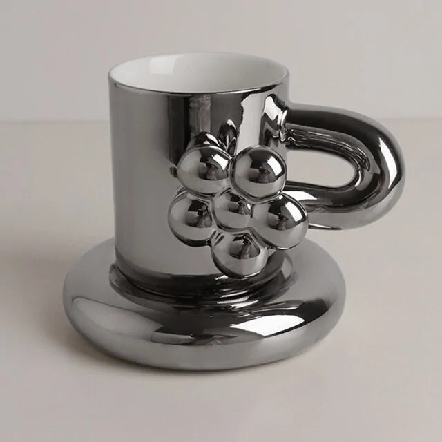 Bubble Flower Coffee Cup - Kia Day Design