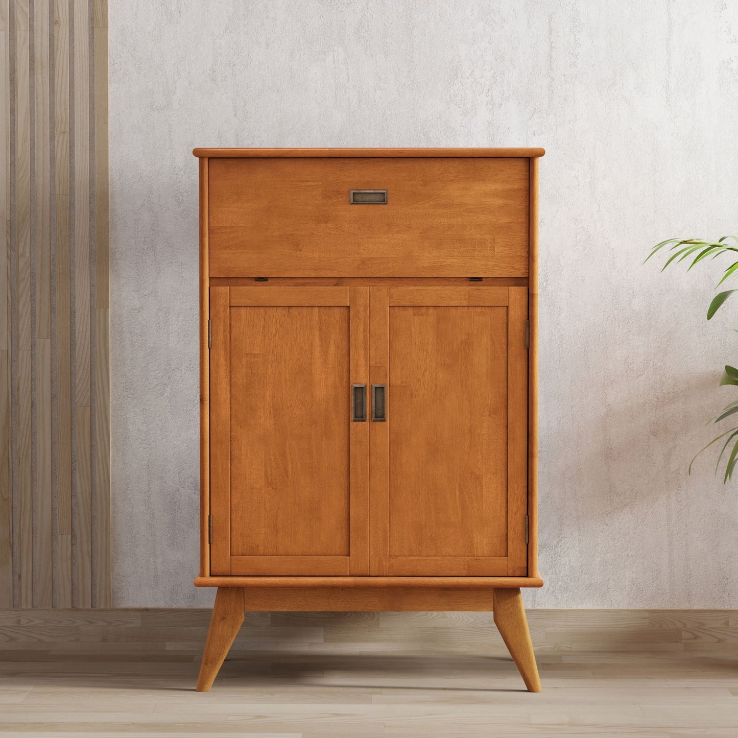 Draper - Mid Century Bar Cabinet- Unique Piece Furniture- {{Product type}}
