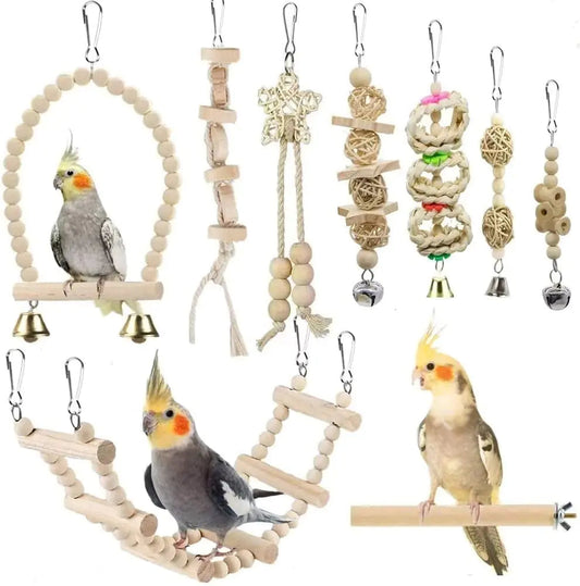 Bird Parrot Swing Toys Kia Day Design