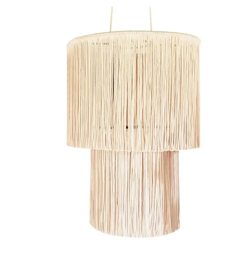 Bohemian Macrame Tassel Lamp Shade Kia Day Design