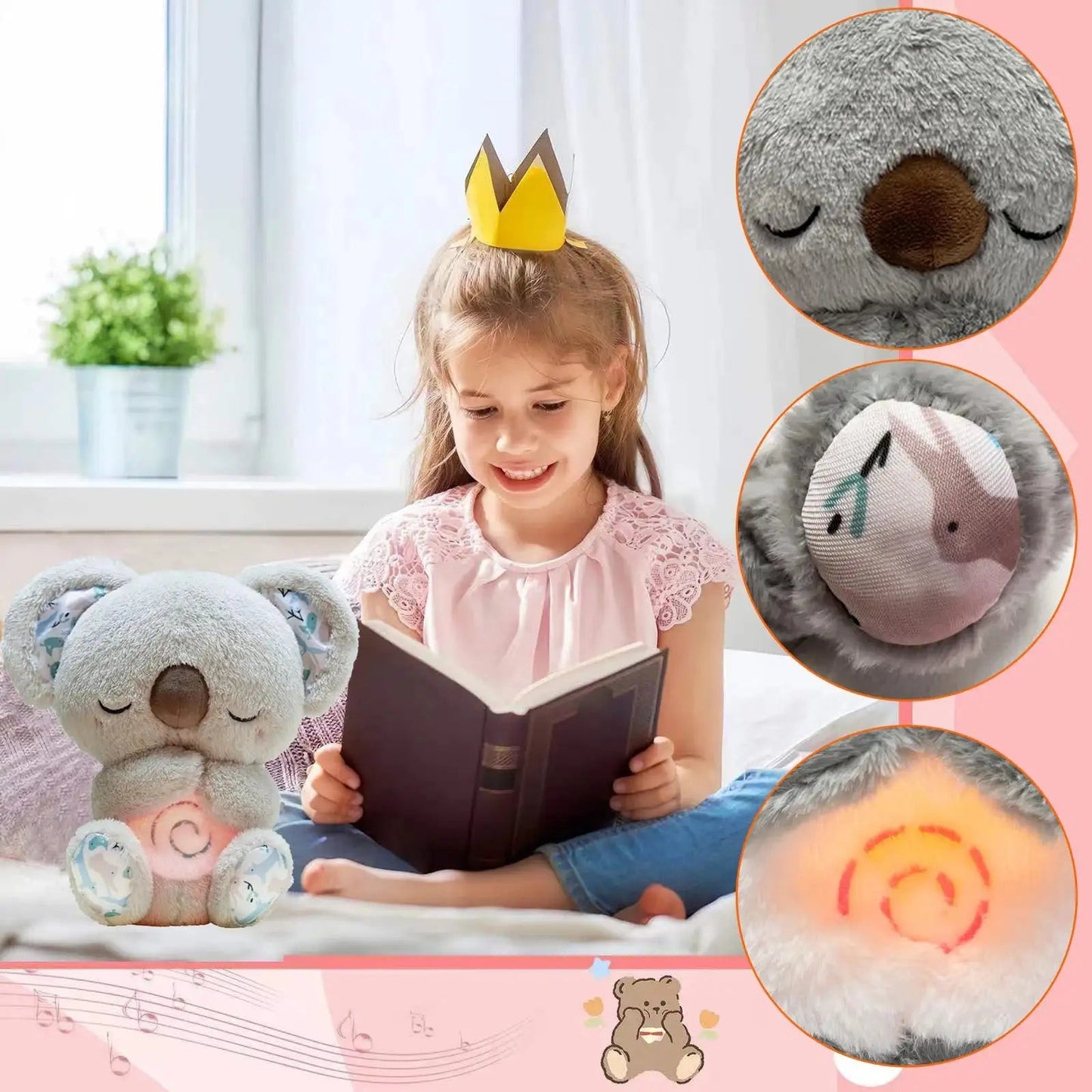 Breathing Koala Baby Sleep Aid Kia Day Design