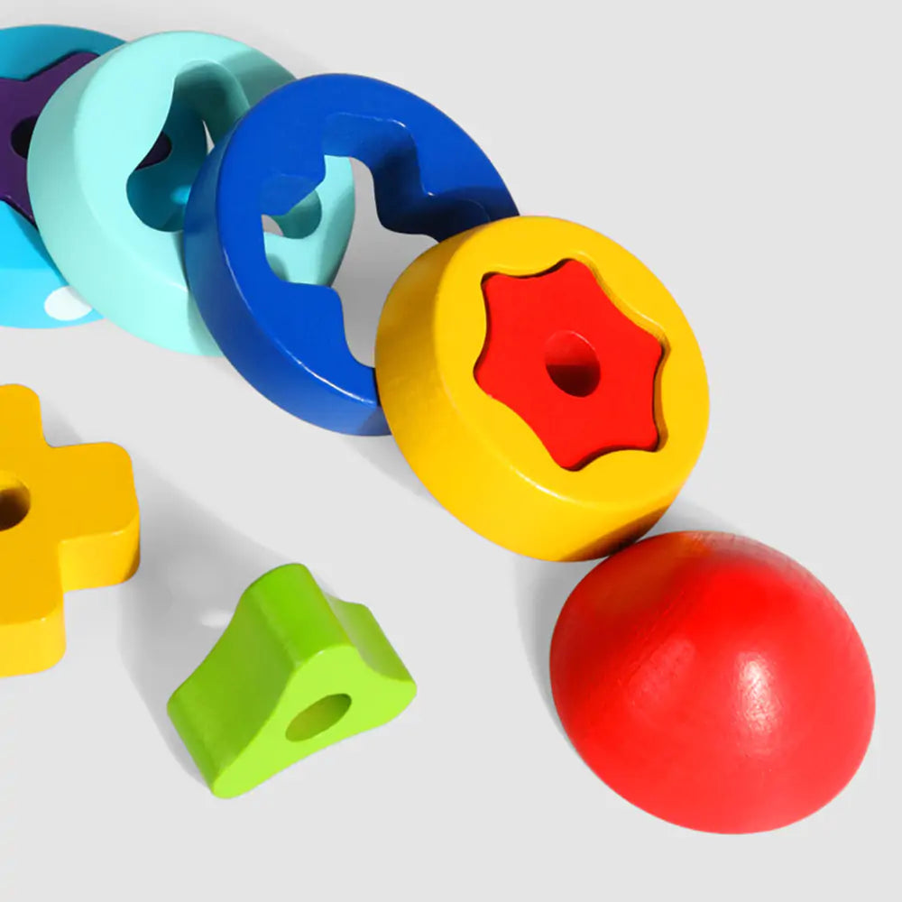 Wooden Rocket Sorting Toy Kia Day Design
