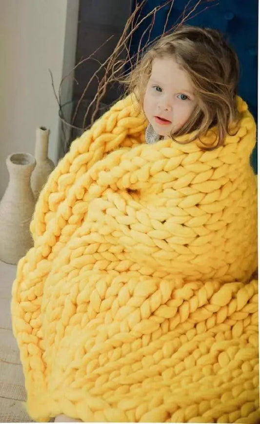 Handcrafted Polyester Blanket - Kia Day Design