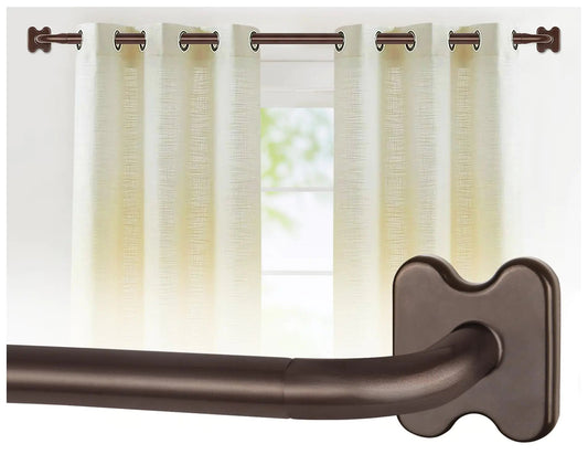 Blackout Curtain Rod 35 to 60 Inche Bronze Adjustable - Kia Day Design
