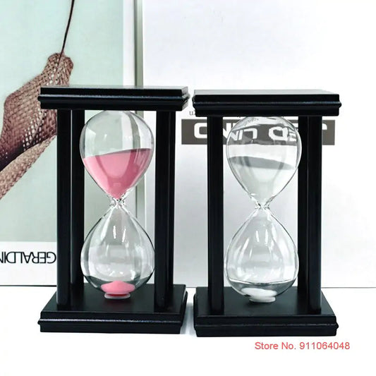 Vintage Wooden Hourglass Kia Day Design