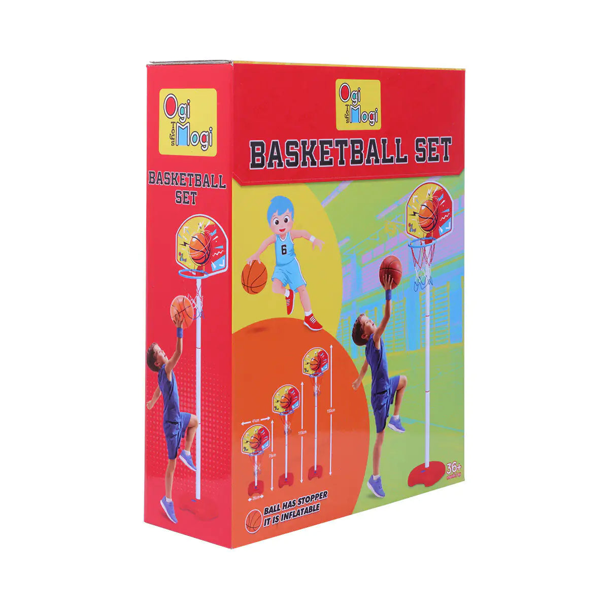 Ogi Mogi Toys Basketball Set Kia Day Design