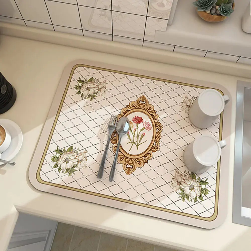 Kitchen Absorbent Dish Pads - Kia Day Design