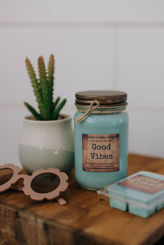 Good Vibes Candle - - Candles & Melts