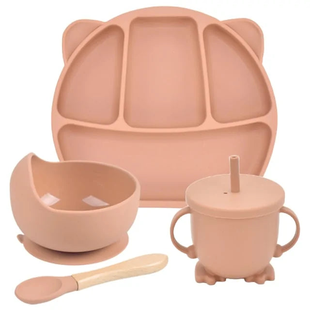 Silicone Baby Feeding Spoon Set Kia Day Design