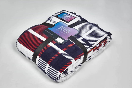 Aksu Silver Collection Double Cotton Blanket 180X220 Lou Kia Day Design