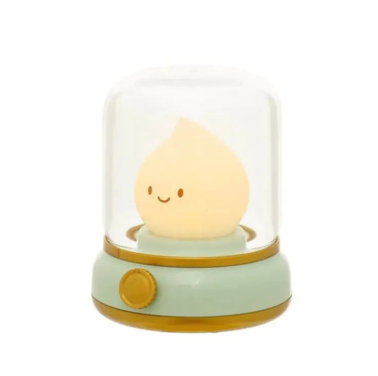 Small Mini Desktop LED USB Rechargeable Table Night Lamp - Kia Day Design