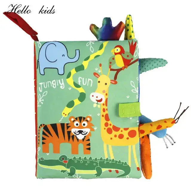 3D Soft Baby Cloth Books