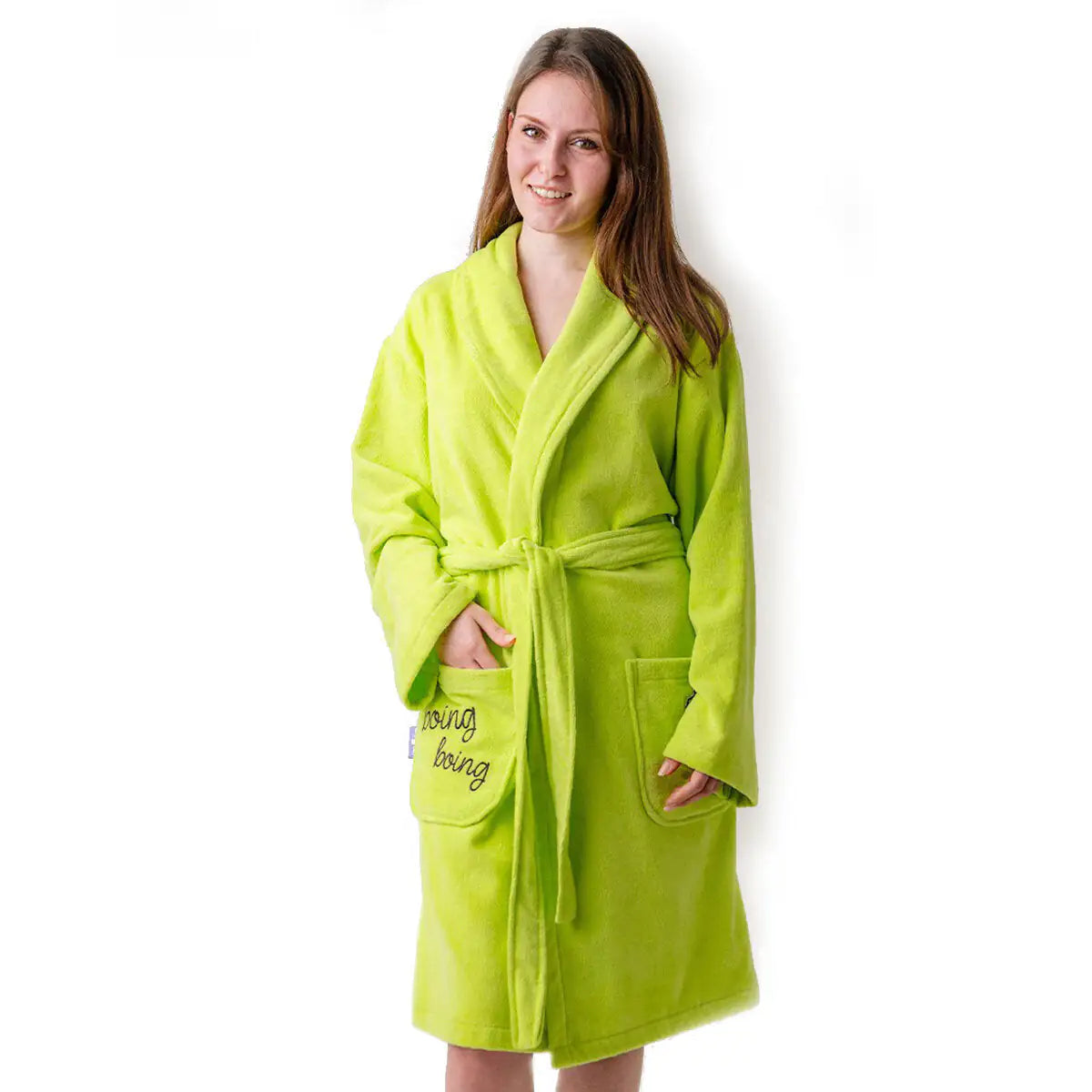 Milk&Moo Cacha Frog Velvet Mother Bathrobe Kia Day Design