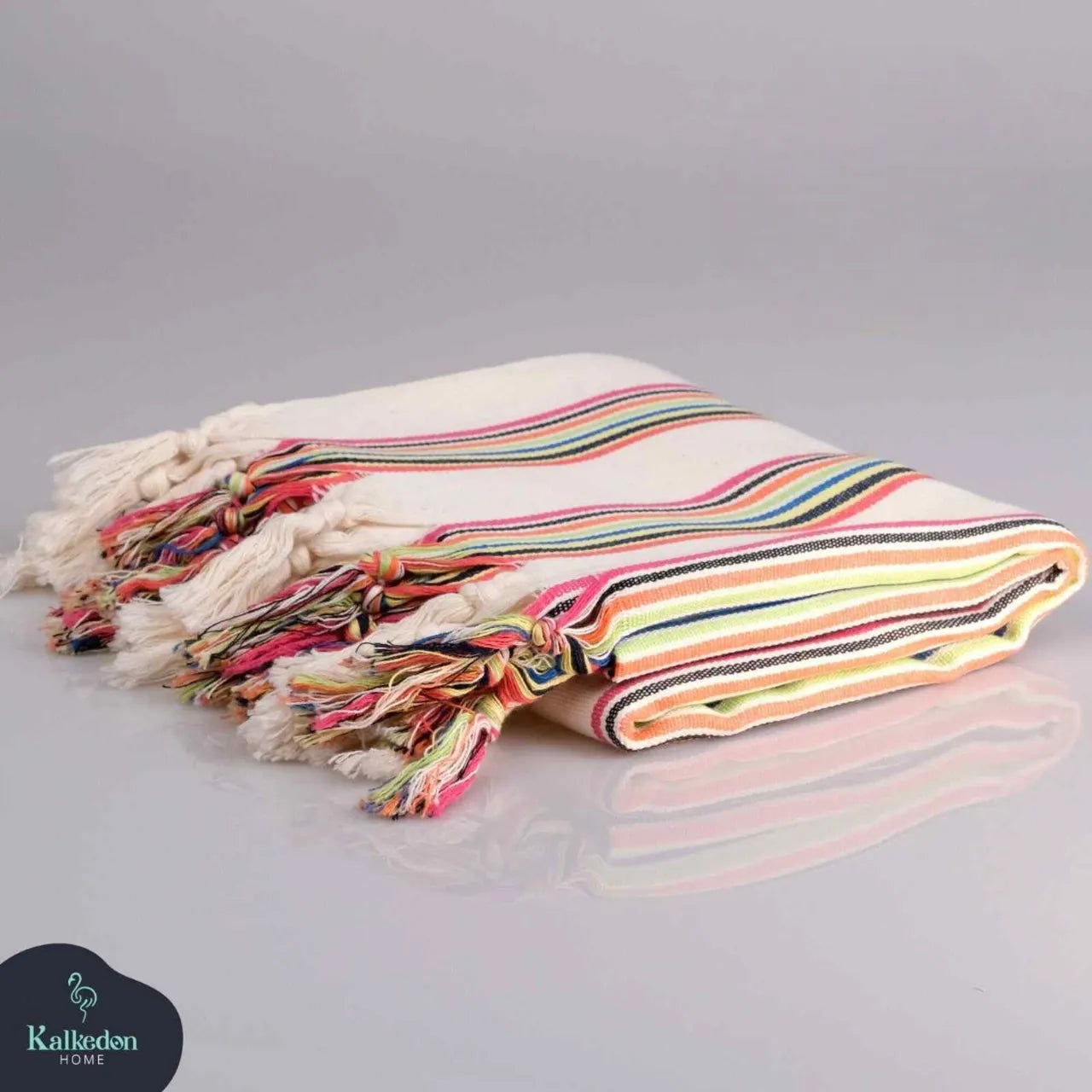 Rainbow Turkish Blanket - - Blanket