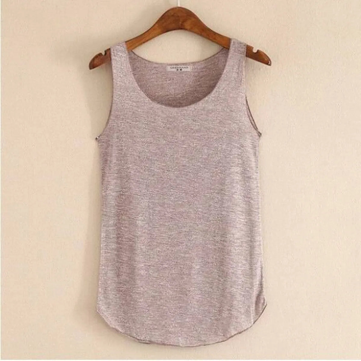 Hot Summer Fitness Tanks - One Size Brown -