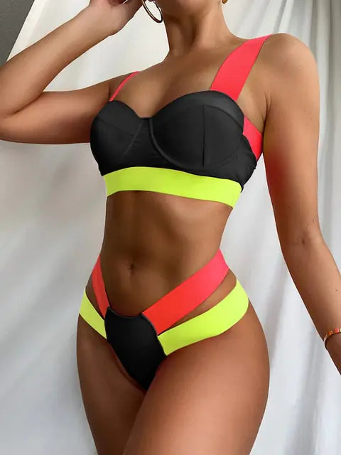 Patchwork Swimwear - Kia Day Design