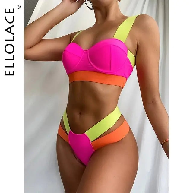 Patchwork Swimwear - Kia Day Design