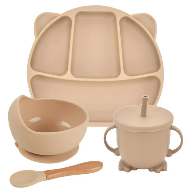 Silicone Baby Feeding Spoon Set Kia Day Design