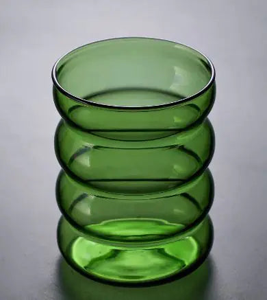 Colored Spiral Drinking Glass - Kia Day Design