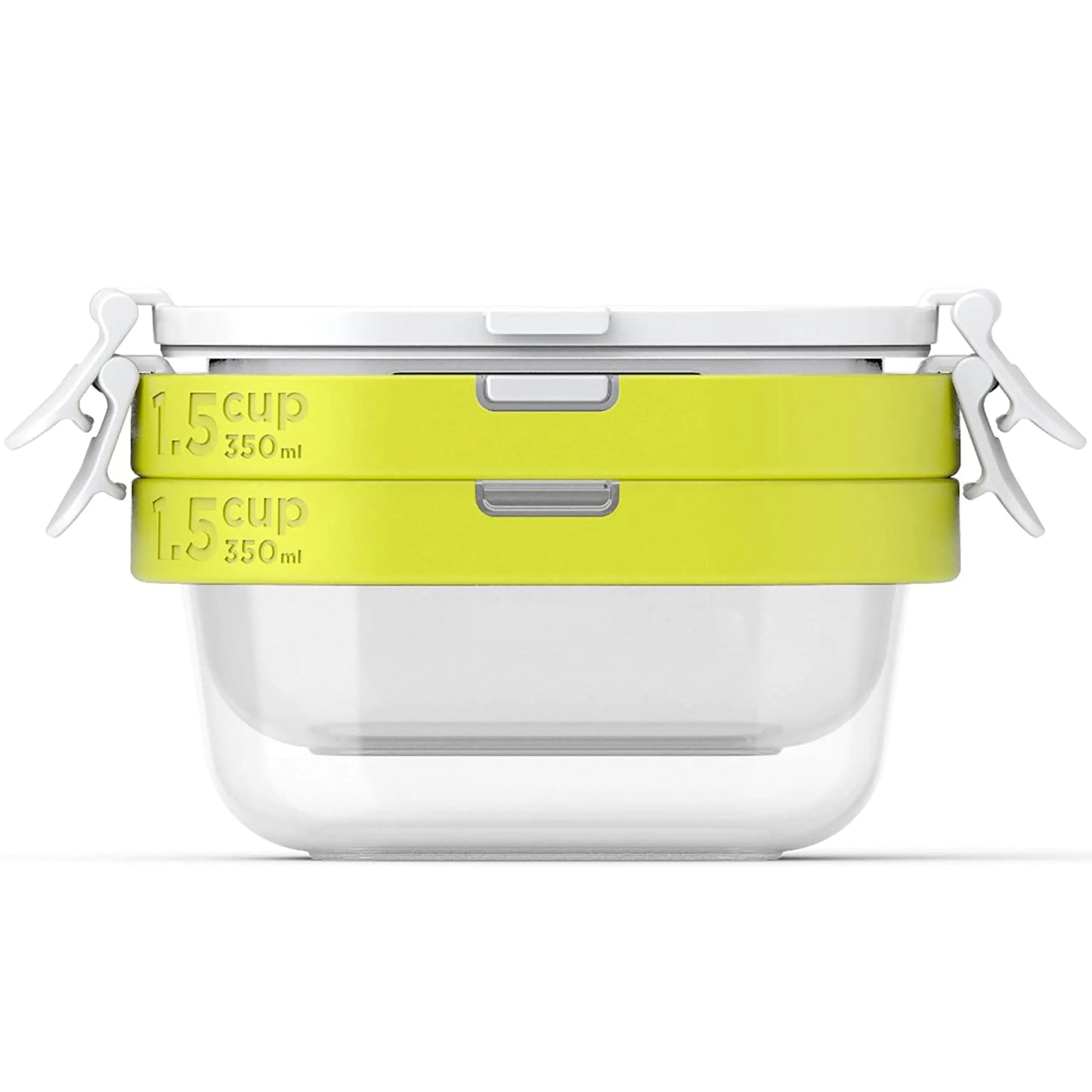 Set of 2 ZOKU Food Storage Containers with Reusable Airtight Lids - Kia Day Design