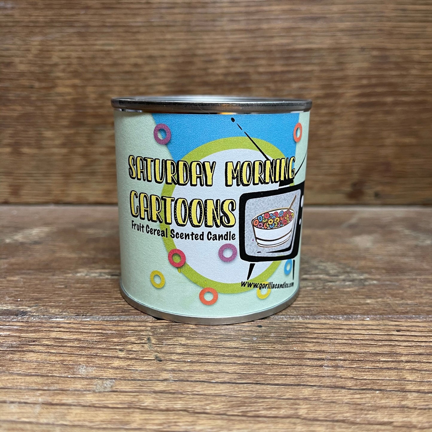 Saturday Morning Cartoons Fruit Cereal Soy Wax Candle - - candle